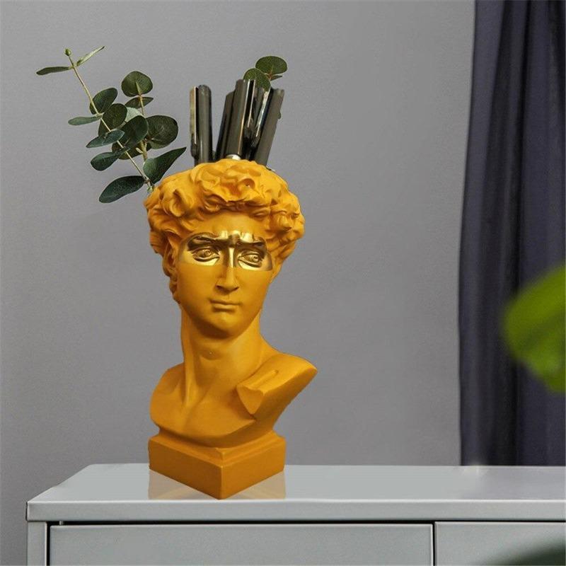 Ancient Greek-Inspired Decorative Vases