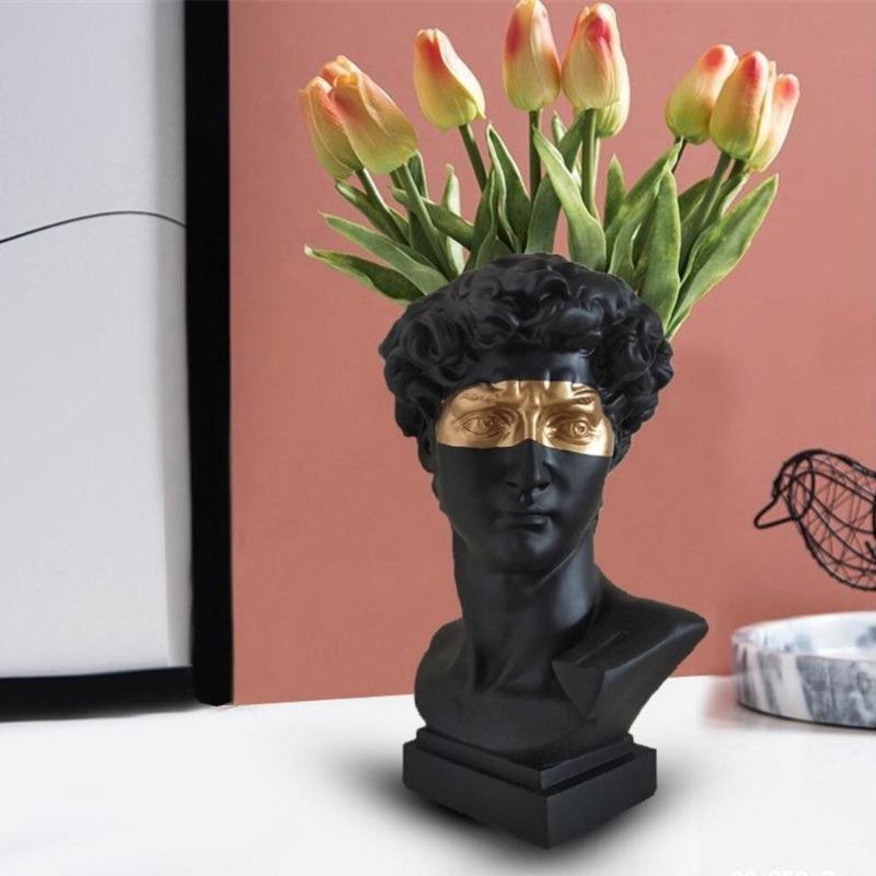 Ancient Greek-Inspired Decorative Vases