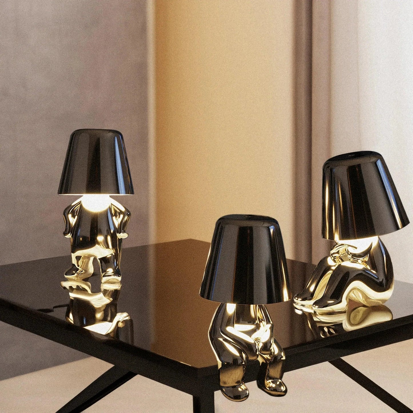 Silver Thinkers - Lamp Collection