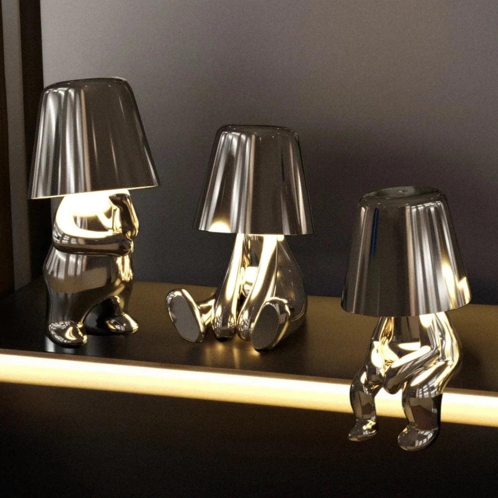 Silver Thinkers - Lamp Collection