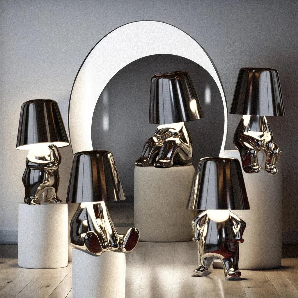 Silver Thinkers - Lamp Collection
