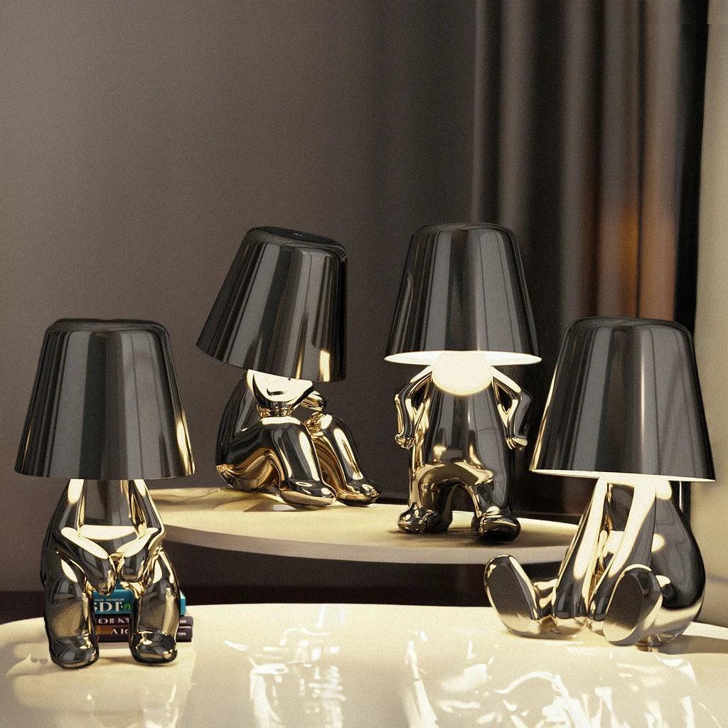Silver Thinkers - Lamp Collection