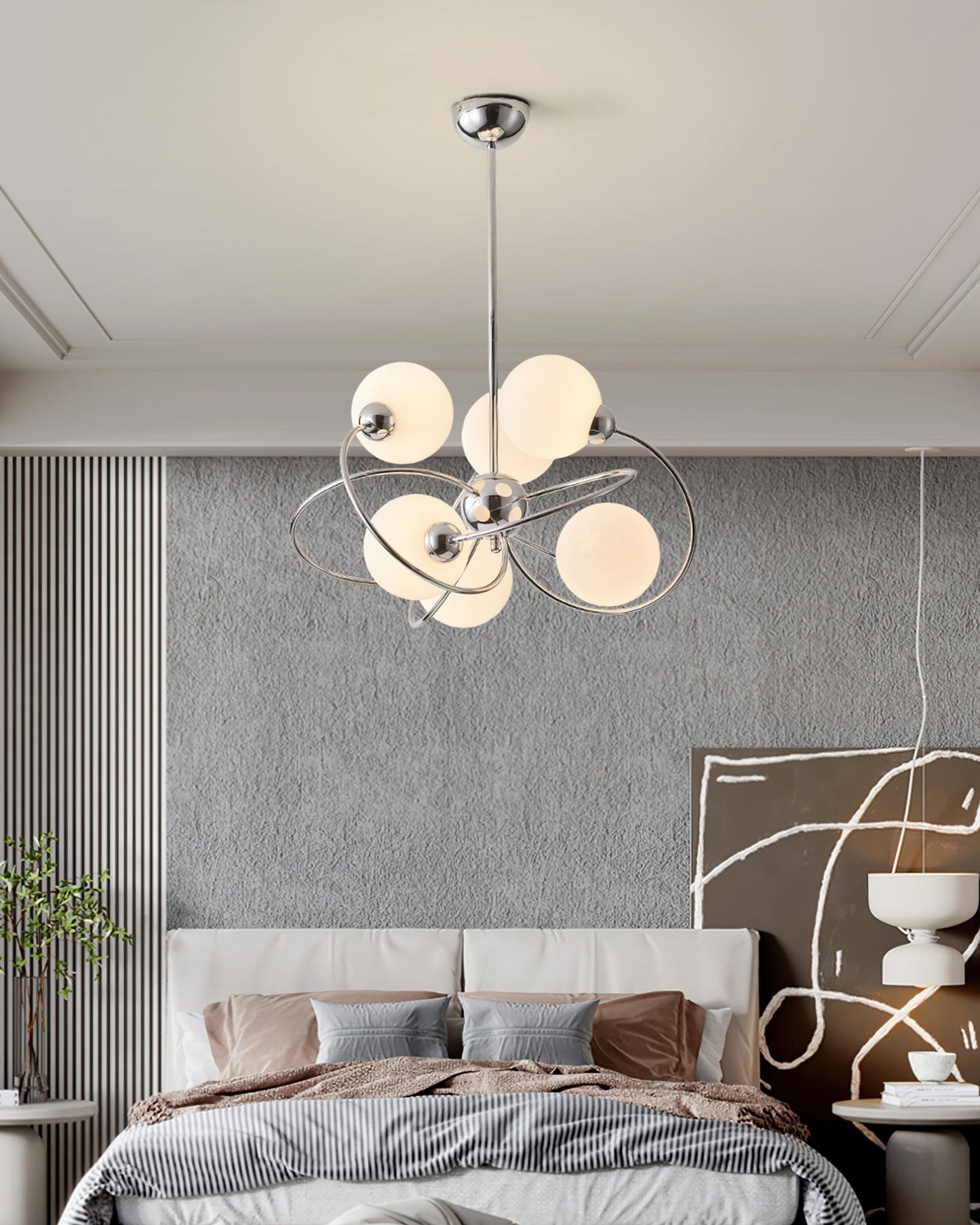 Sputnik Space Age Chandelier