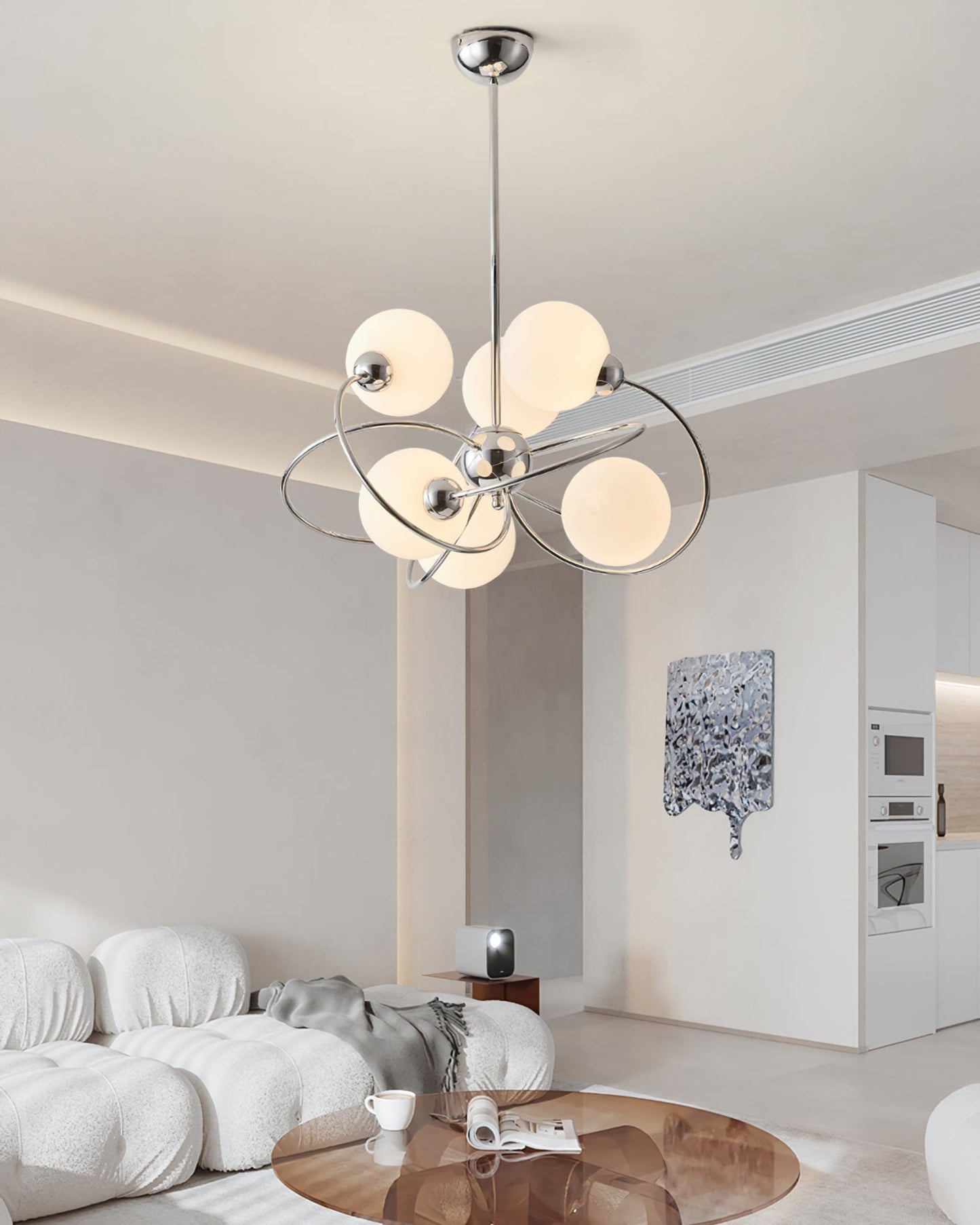 Sputnik Space Age Chandelier