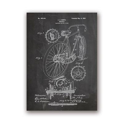 Abstract Racing Bike Canvas Print