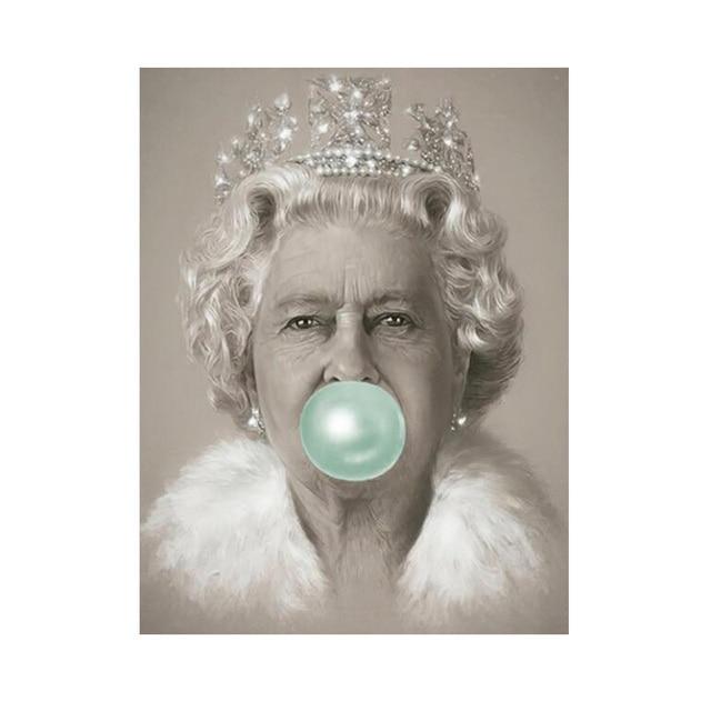 Bubblegum Queen Canvas Print