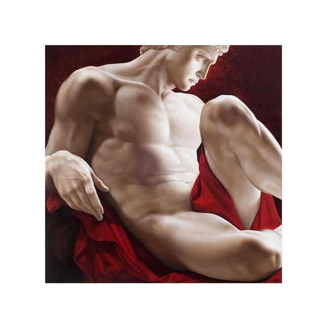 Seductive David Canvas Print