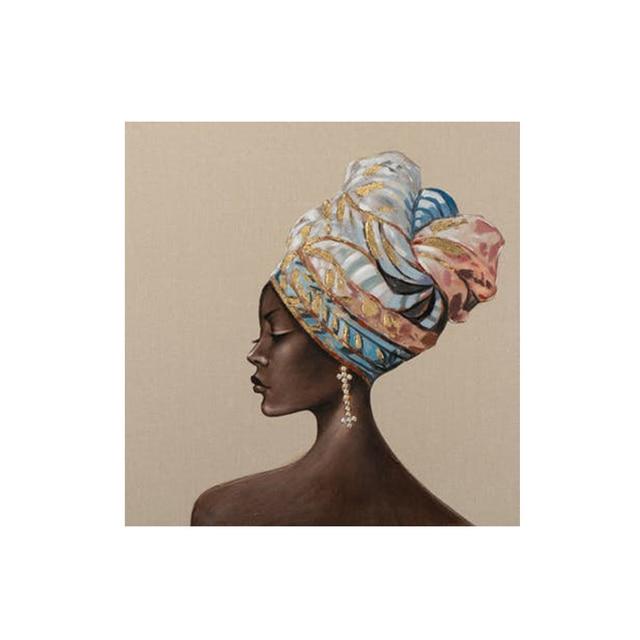 African Woman Canvas Print
