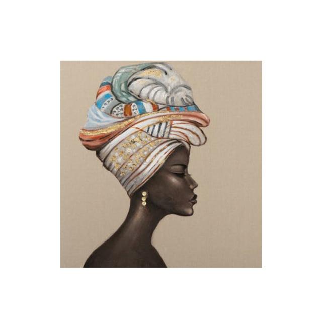African Woman Canvas Print