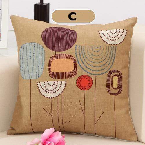 Nature's Canvas Cushion - Nordic Side - bis-hidden, home decor, throw pillow