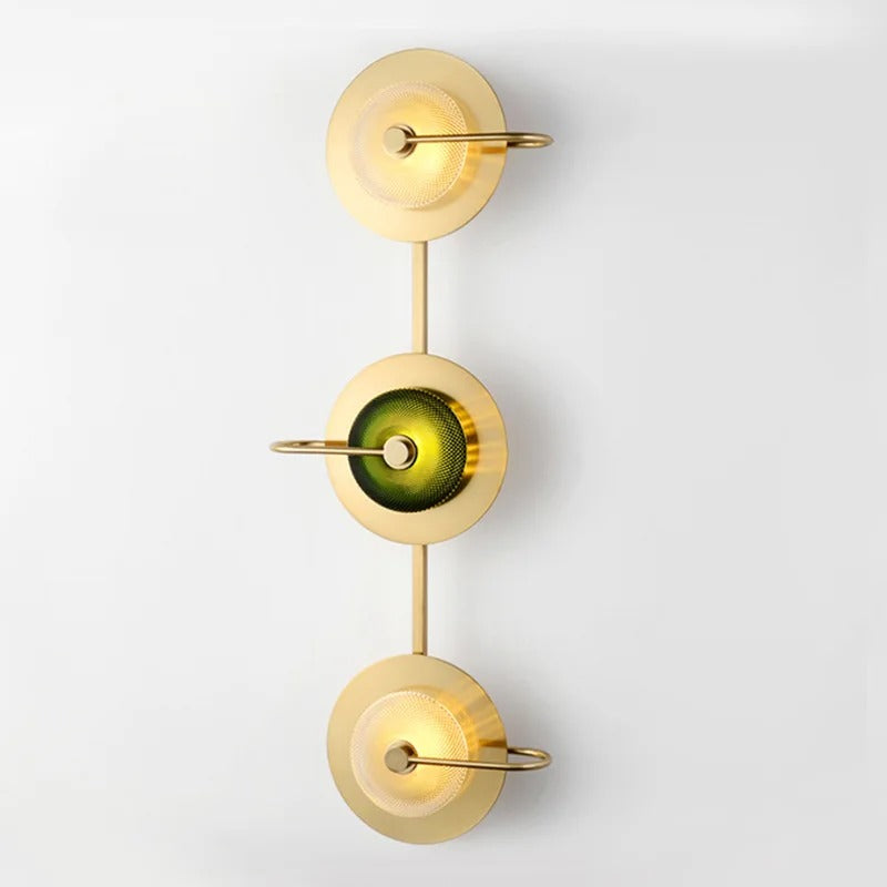 Elvira - Scandinavian Design Lamp Brass Sconces