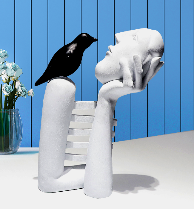 Veda And Cuckoo - Black & White