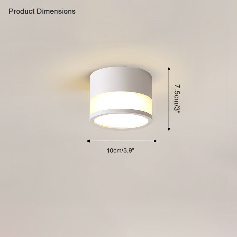 WOMO Small Hallway Flush Mount Ceiling Light-WM1095